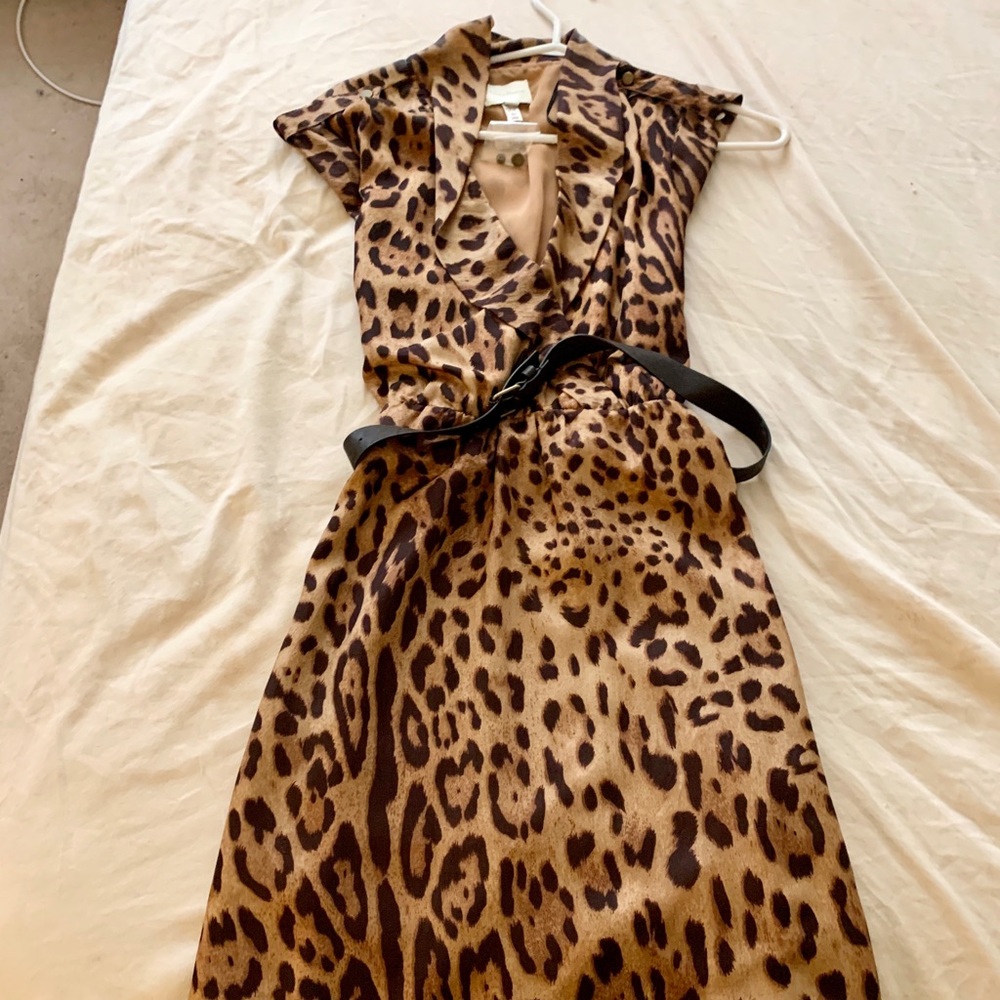 Costa Blanca Leopard Dress
